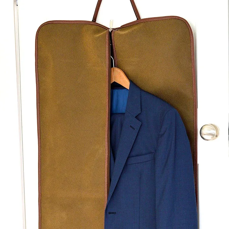 Waterproof Travel Leather Garment Suit Cover Bag With Laptop Bag Buy