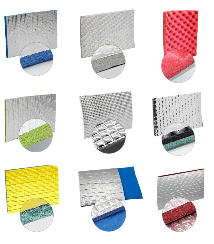 wholesale aluminum xpe foam insulation for water tank heat