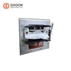 High strength supporting beam microwave radar automatic sliding door operator