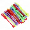 flatware fruit food picks mini plastic fruit fork in china