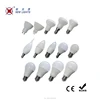high quality aluminum and plastic e26 e27 b22 e14 base 3w 5w 7w 9w 11w led bulb
