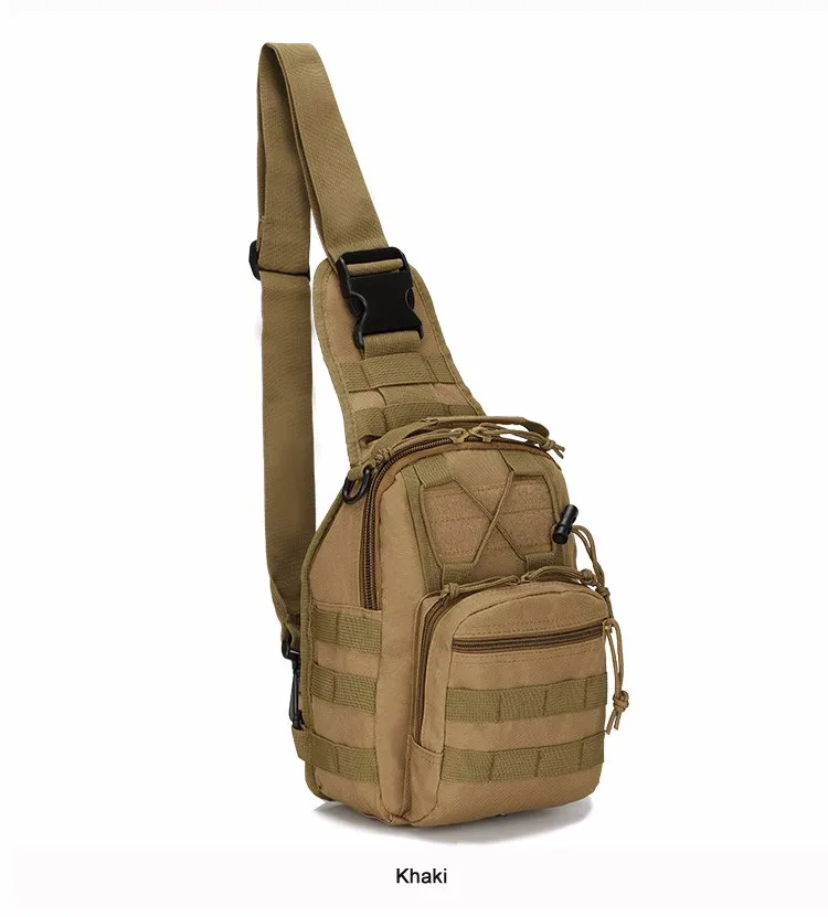 Outdoor Sports Military Tactical Sling Bag Casual Unbalance Shoulder ...