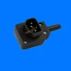 IEC 320 C14 ac power cord rewireable plug