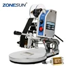 ZONESUN automatic hot stamping date coding machine for plastic seal heat stamping machine
