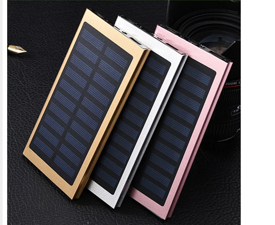 Solar Charger Power Bank 20000mah Portable - Buy Solar Charger Power