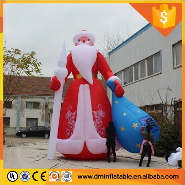 20ft Giant Inflatable Outdoor Christmas Blow Up Inflatable Santa Claus