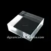 Custom Clear acrylic block plexiglass paper weight