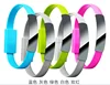 Bracelet Wrist Band USB Charger Charging Data Sync Cable For iPhone 5 5S 6 Plus