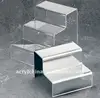 Step Risers in Clear 3 steps Doll Riser