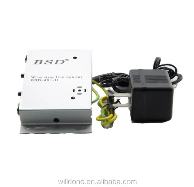 BSD Wrist Strap Line Monitor BSD-401-2 with Anti Static Wrist Strap 