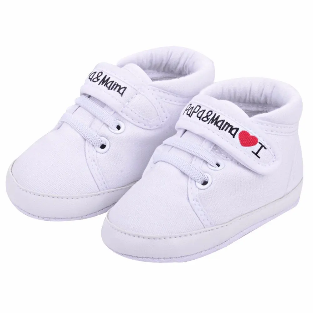Generic Baby Infant Kids Soft Sole Canvas Sneaker Toddler Shoes Fashion Prewalker