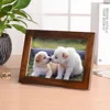 Custom premium wood photo frame 5*7 Wall and Tabletop natural collage picture frame for home decoration