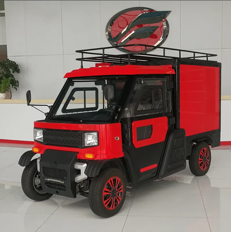 New Energy 4 Wheel Cargo Transport Electric Utility Vehicle For Sale