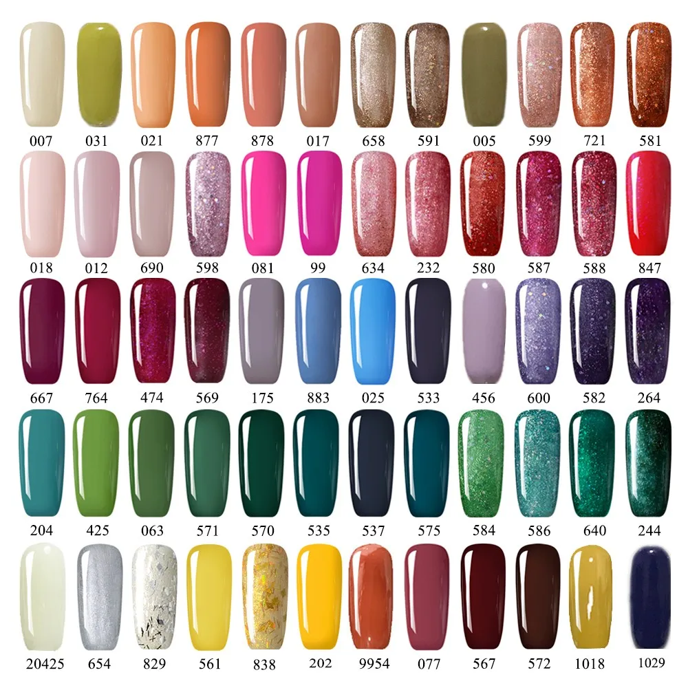 Frenshion Wholesale Nail Polishes 3d Gel Color Uv Gel Nails Salon