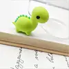 Silica gel protector Cartoon fish birds dinosaur Mobile phone charger cable protector