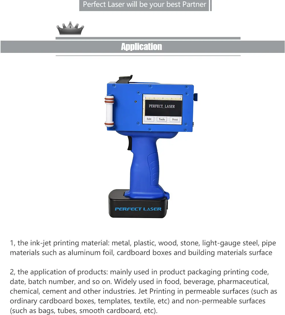 Batch Coding Machine For Bottle Mrp Expiry Mfg Date Printing On Jars