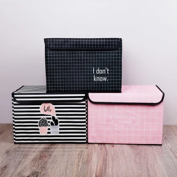 fabric toy boxes