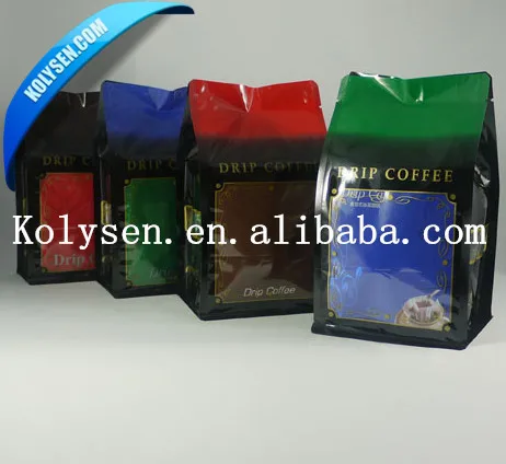Kolysen Custom Printed Colombian Ground Coffee packaging Bags