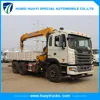 Factory Wholesale JAC 6x4 10 tons truck crane, truck mounted crane, truck with crane