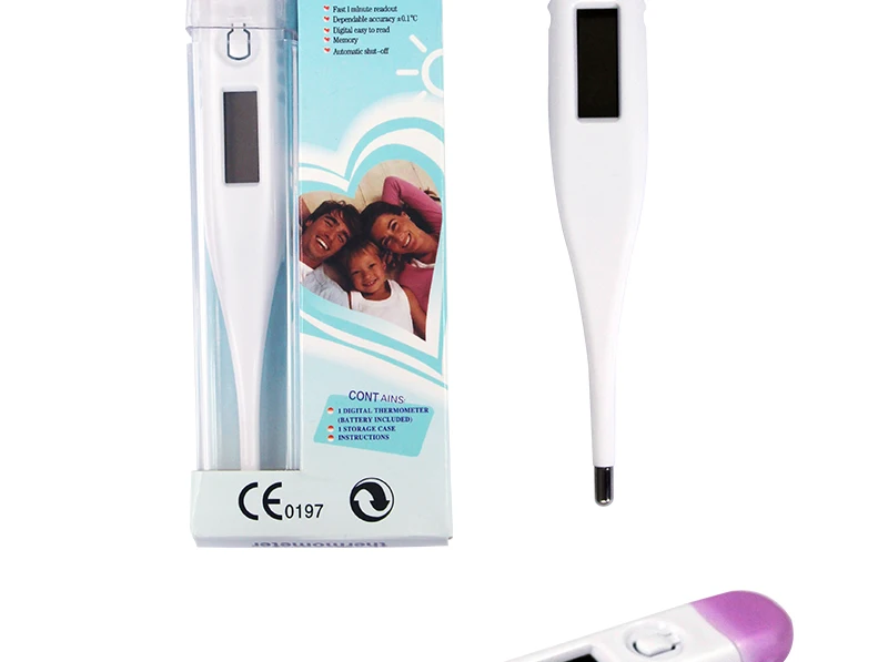 Clinical Thermomeer Forehead And Ear Mercury high accuracy digital Thermometer