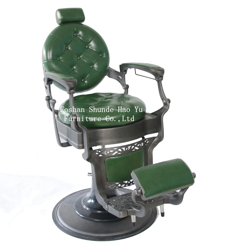 Bc80 Green Leather Barber Chair Buy Barber Chair Green,Green Barber