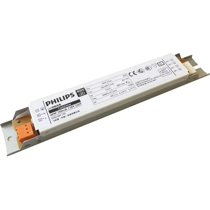PHILIPS Indoor Linear LED Driver High Voltage 60W 360mA 170V