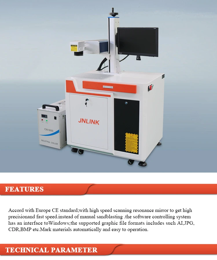 Desktop uv fiber laser marking machine price