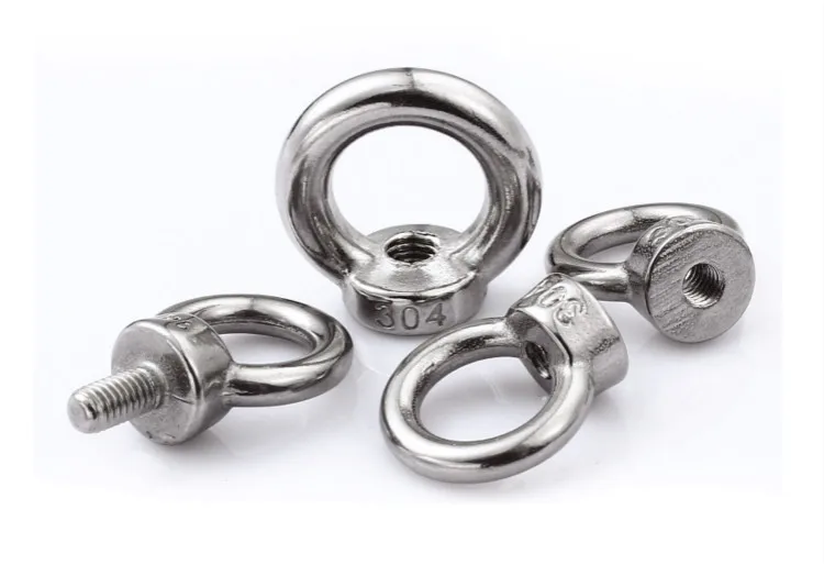 Ss304/316/hot Galvanized Steel Eye Bolt With Exporting Package Buy M6