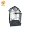 Pet bird products Iron metal black small antique bird cage