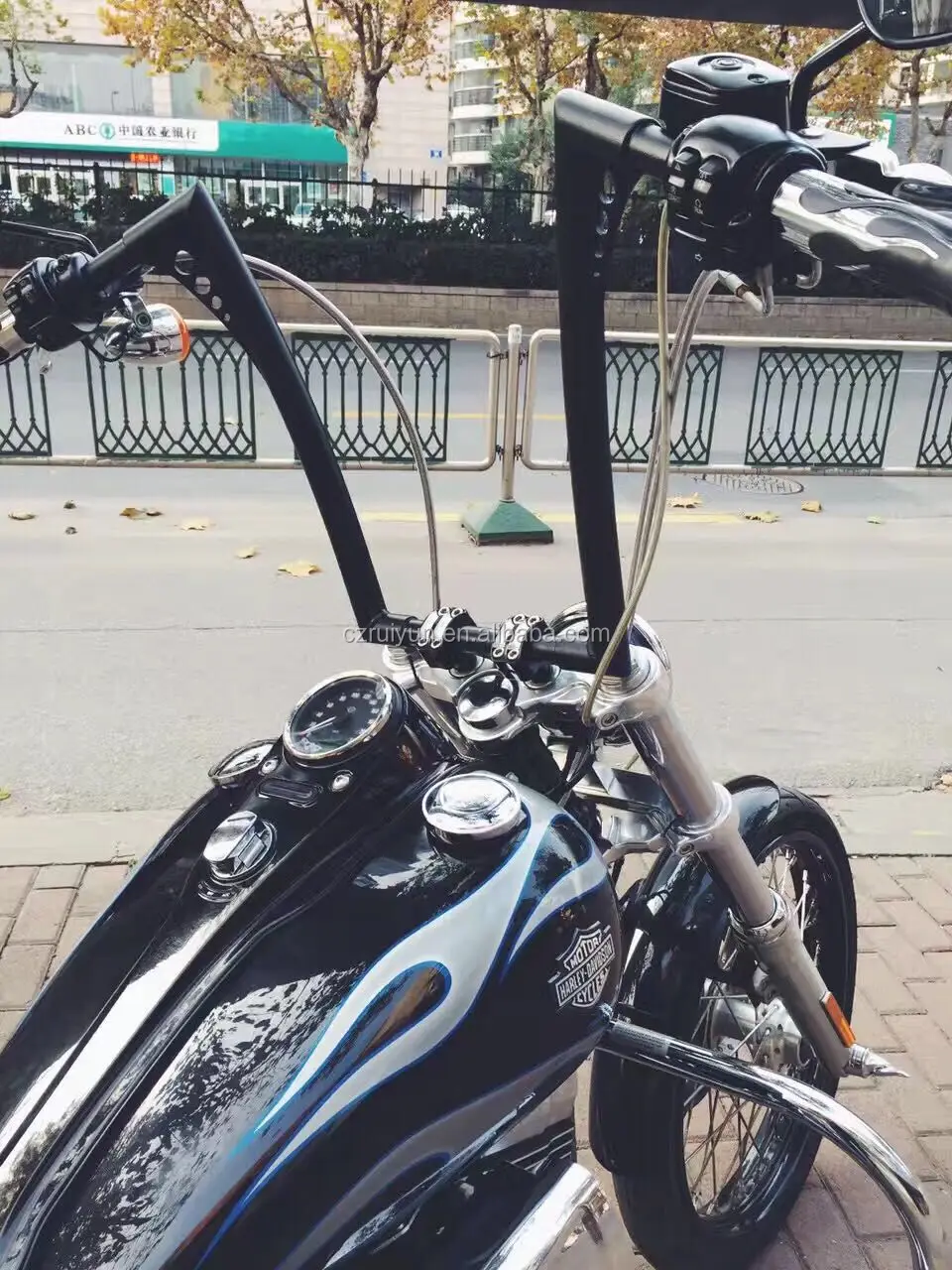 harley risers 1 inch