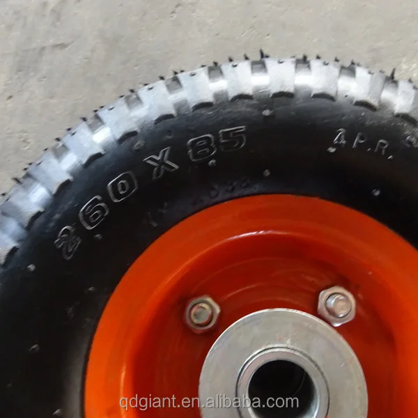 Korea market high quality 260x85mm trolley rubber wheel