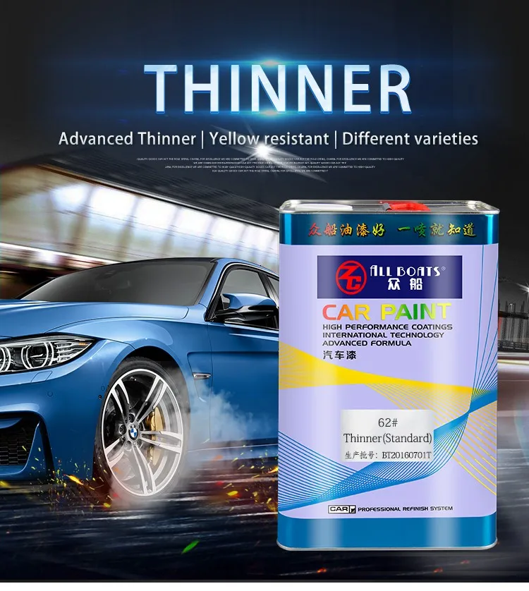 Factory Auto Body Repair Painting Car Spray Paint Liquid Transparent