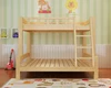 White Blue Pink Brown Kids Bunk Bed Solid Wooden Bedroom Furniture Folding Sofa Double Bed For Children