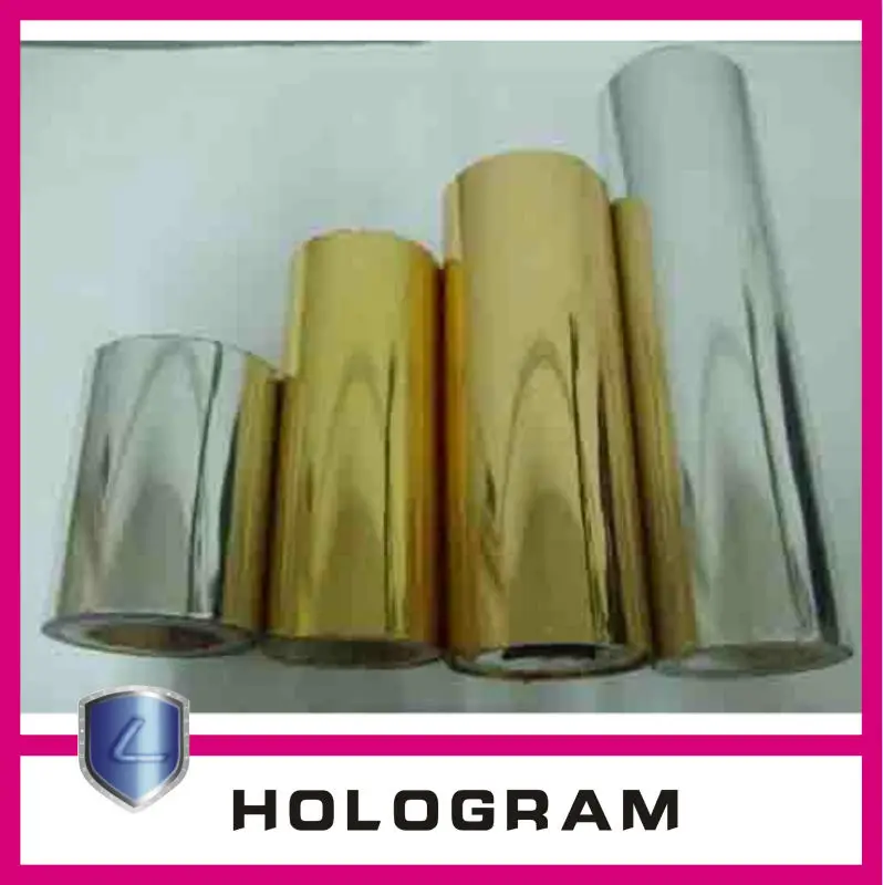 Supply double-sided silver hot stamping foil, double-sided, reverse, double gold, silver hot stamping paper