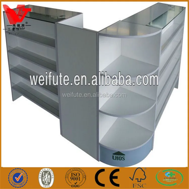 Supermarket Dedicated High Quality Standard Cashier / Wood Display