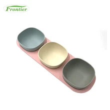 Biodegradable Eco-friendly Pantone color bamboo fiber snack bowl,plate bowl