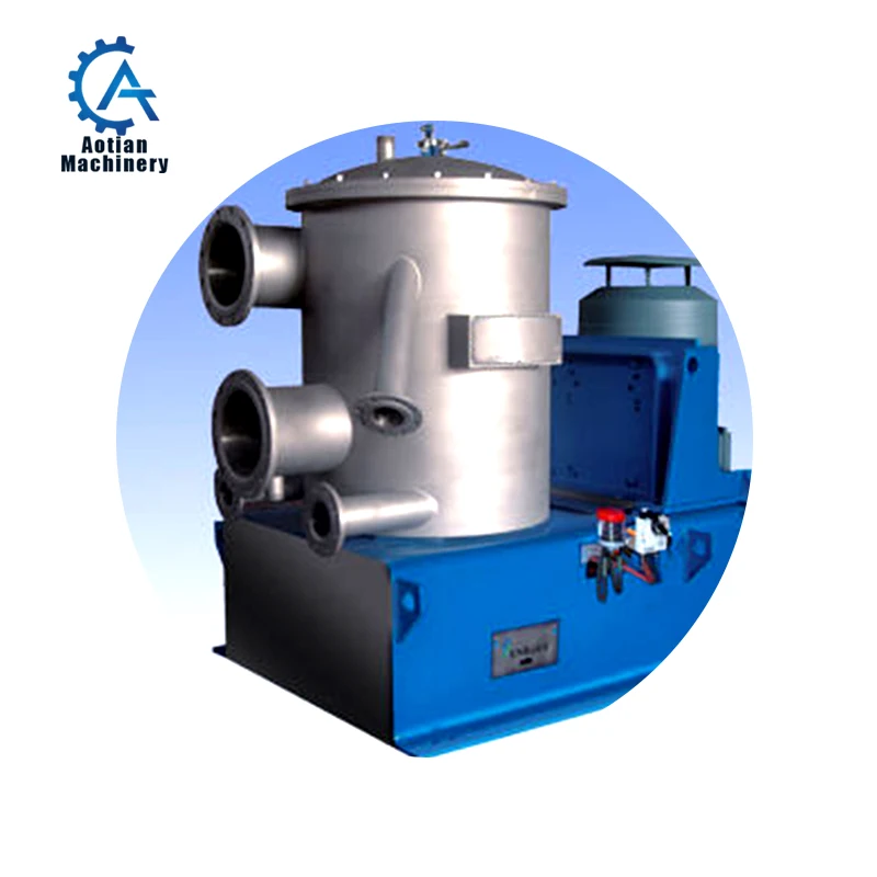 Paper pulp screening process high frequency vibrating sieve filter screen machine