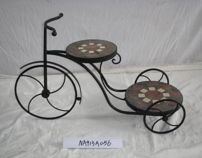 Metal stand  for flowers mosaic flower stand planter stand