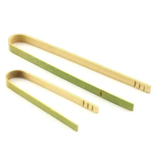 U Shape Mini Disposable Bamboo Tongs For Food Buy Toast Tongs