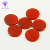 Natural agate double flat gems use in jewelry