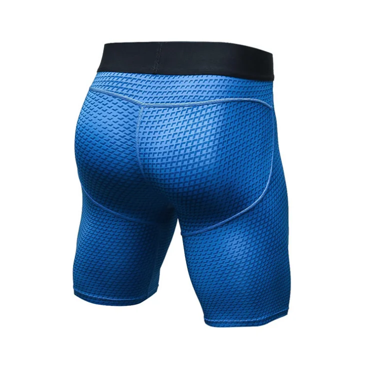 High Quality Custom Sports Fitness Mens Lycra Compression Shorts - Buy ...
