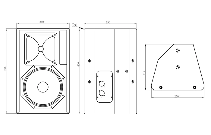 Nexo Ps8-r2,Trade Assurance,8 Inch Passive 2-way Full Range Loudspeaker ...