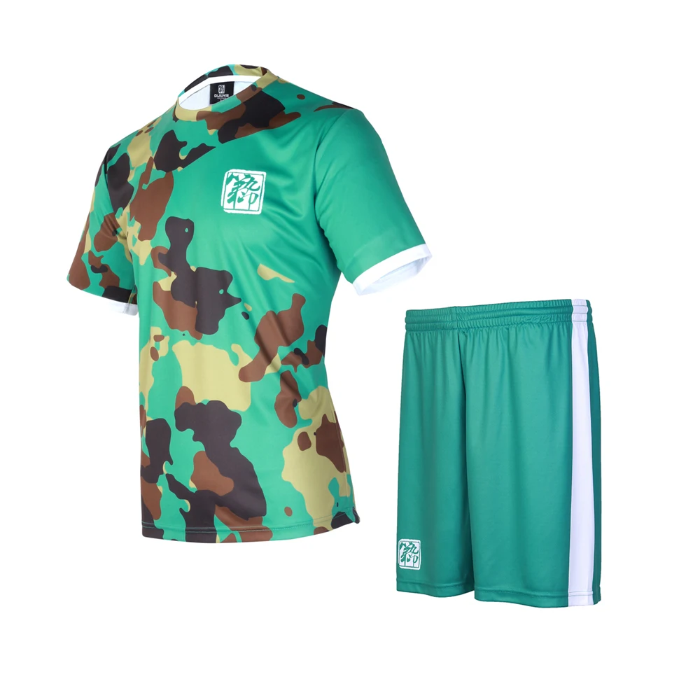 army green football jersey