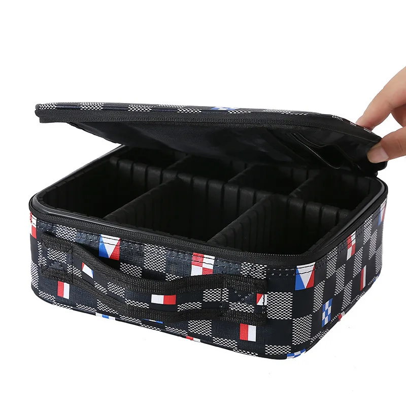 AILU shopping necessaries para mulheres maquiagem Travel Cosmetic Bag For Make Up Women Men Makeup cosmetic bags cases