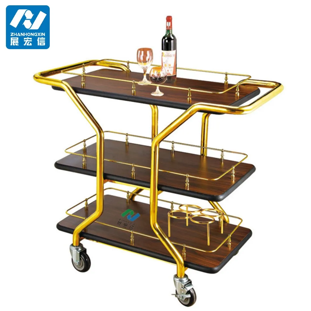 Luxury Hotel Catering Food Service Liquor Dining Trolley Dining Service