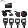 Newest Full Set 8 Truck Cables OBD2 Diagnostic OBD OBDII OBD 2 Connect Cable For TCS CDP Pro