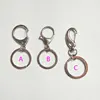 Good quality metal keychain swivel snap c hook with key ring
