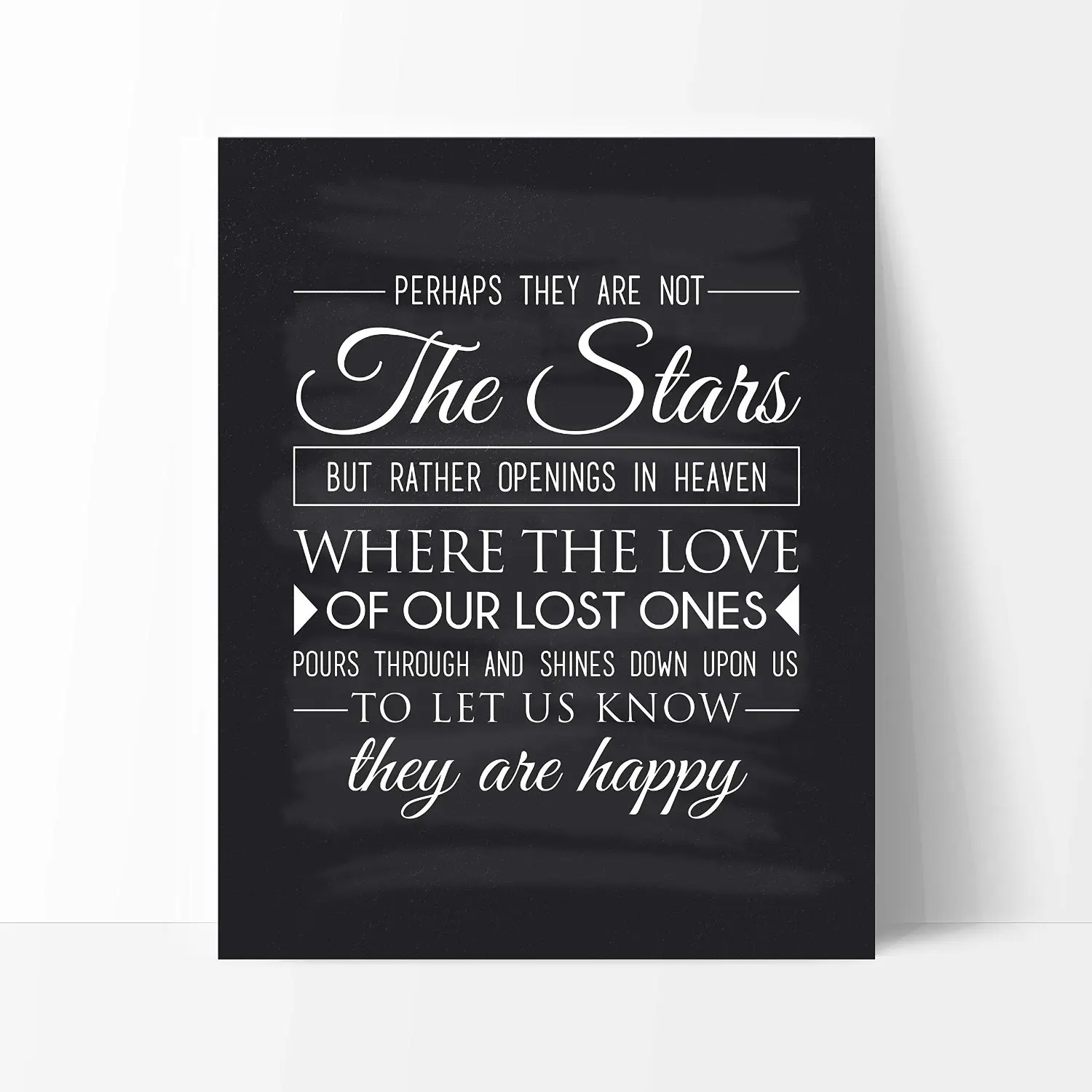 Buy Remembrance Gift Sympathy Gift Quote Chalkboard Sign Gift Unique Condolence Gift Memorial Gift Perhaps They Are Stars By Ocean Drop Designs In Cheap Price On Alibaba Com