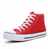 popular Rubber sole Canvas upper high top unisex casual shoes