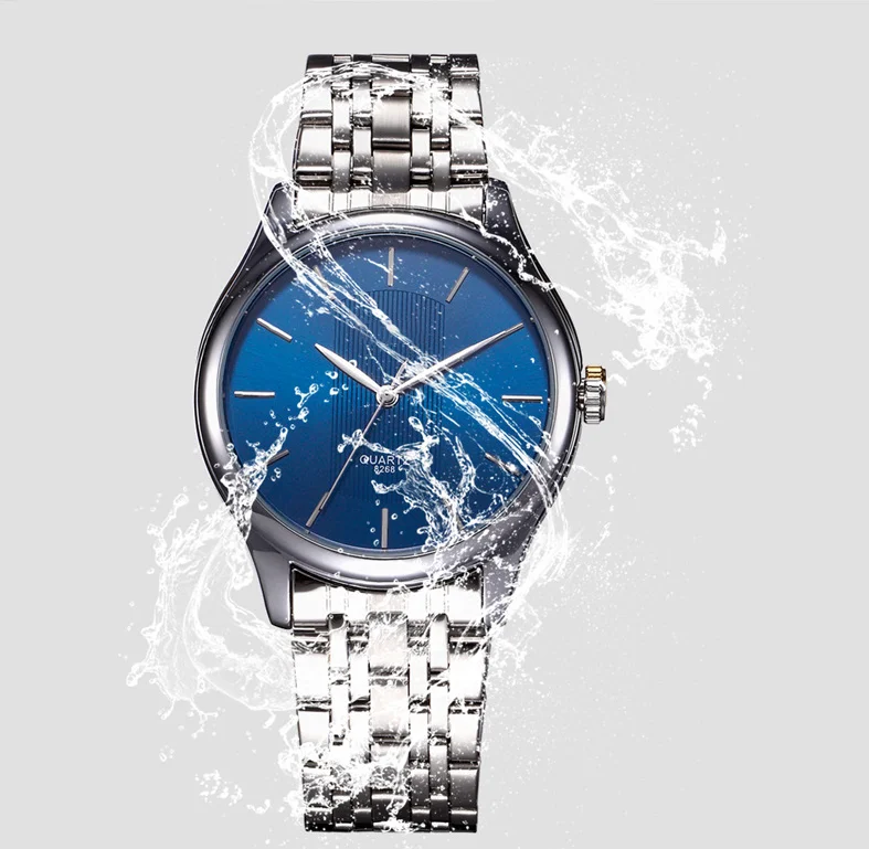 3 Atm Water Resistant Quartz Watch Sr626sw Stainless Steel Watches Business Mens Wristwatch